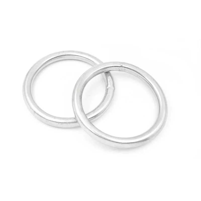 1/5/10Pcs 304 Stainless Steel Ring Welded Metal O Ring 20mm 30mm 40mm 50mm 60mm 80mm 100mm