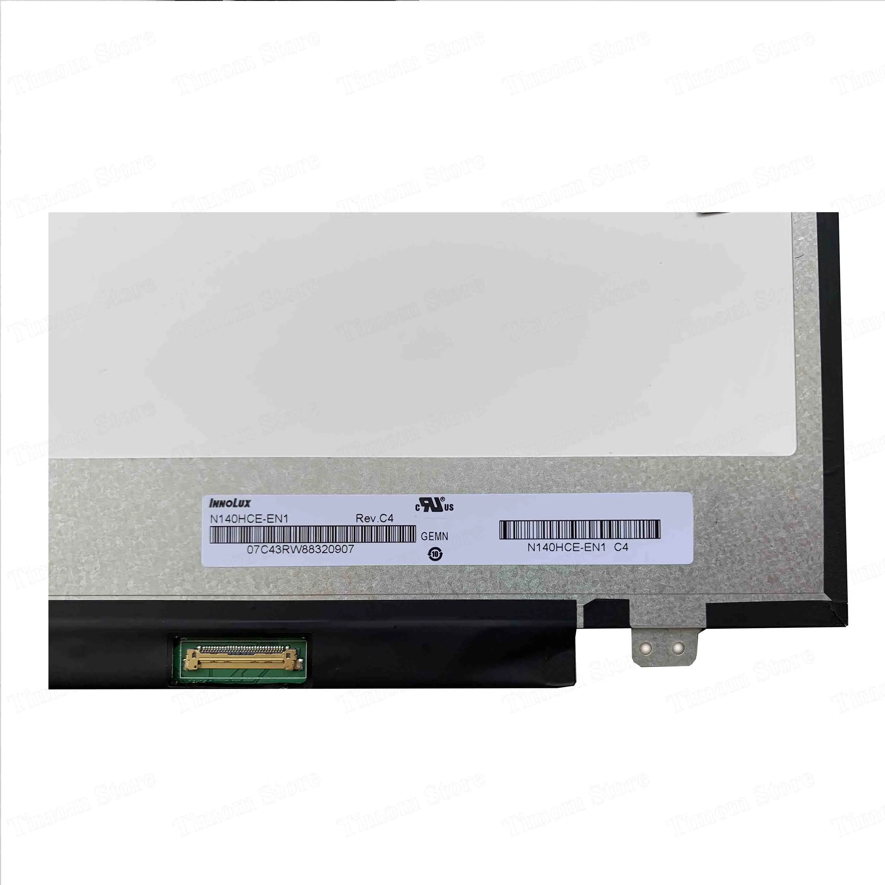 Imagem -04 - Laptop Lcd Innolux N140hce-en1 Rev. c2 c4 c5 Exato Original 140 Led Fhd 1920x1080 Ips 30pin Magro Matte Display 72 Ntsc