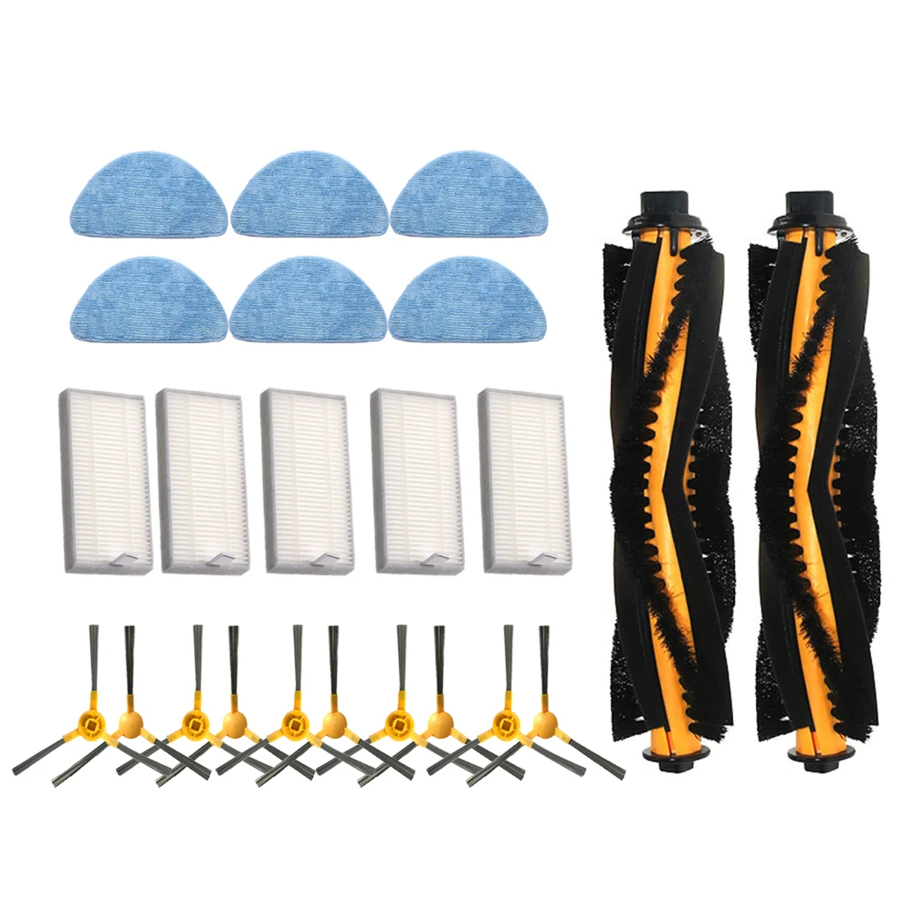 Panni Mop filtro HEPA Spazzola Laterale per Proscenic 800T 820S aspirapolvere Principale Rullo pennello Pulire Straccio di Ricambio accessori