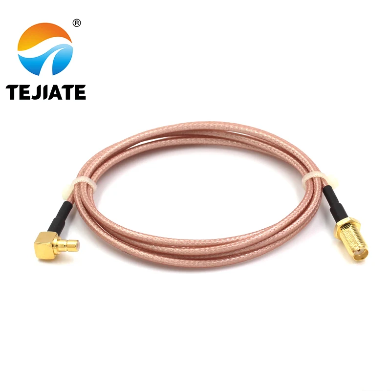 1PCS TEJIATE Adapter Cable SMB To SMA Type SMB-JW Convert SMA-KY 8-90CM 1M 1.5M 2M Length Connector RG316 Wire