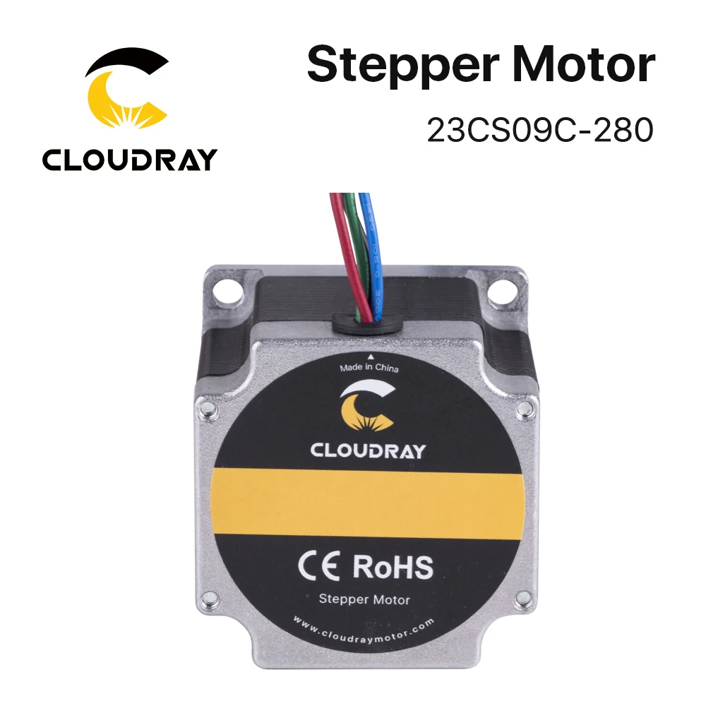 Nema23 Stepper Motor 57mm 90Ncm 2.8A 2 Phase Stepper Motor 4-lead  Cable for 3D printer CNC Engraving Milling Machine