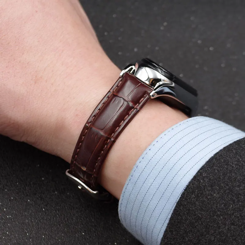 Bracelet for Mi Band 6 5 Genuine Leather for Mi Band 5 Strap Metal Correas for Xiaomi Pulseira Opaska Miband 6 Wristband NFC