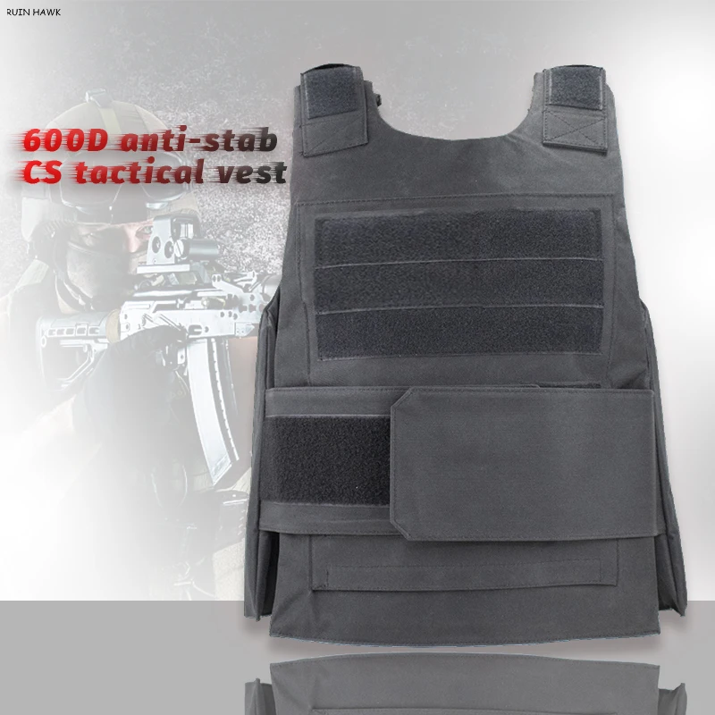 Tactisch Vest Hoge Kwaliteit Armor Beschermende Vesten Heren Airsoft Paintball Jacht Vest CS Combat Lichtgewicht Vest