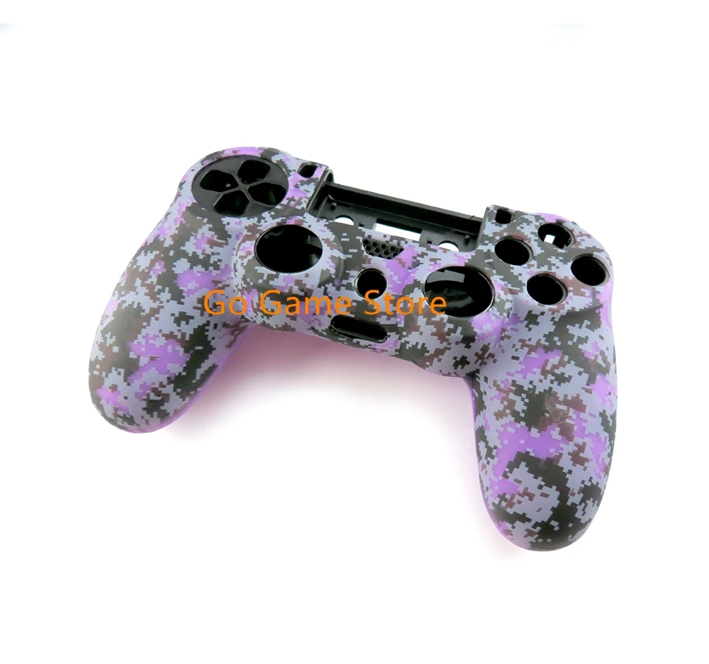 1 PC สําหรับ Ps4 Slim Pro ซิลิโคนป้องกันผิวกรณีตัวควบคุม 4 จอยสติ๊ก Gamepad