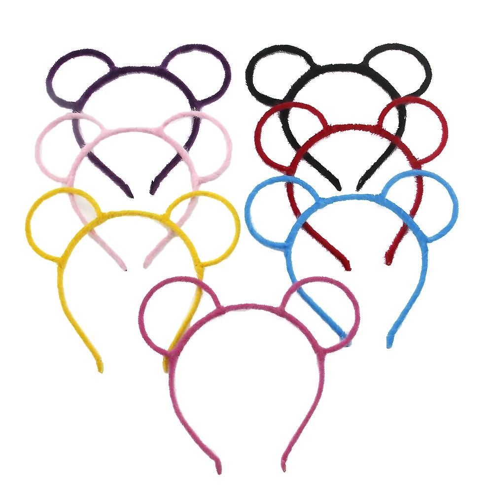 1 Pcs Cute Rabbit Cat Ear Headband Hair Accessories Plastic For Children Kid Girls DIY Decoration Crafts Accessories,1Yc4915