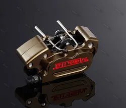 Motorcycle Brake Calipers 64mm Hole 24mm*4 Brake Pumb For Ducati Honda Yamaha Kawasaki Modify