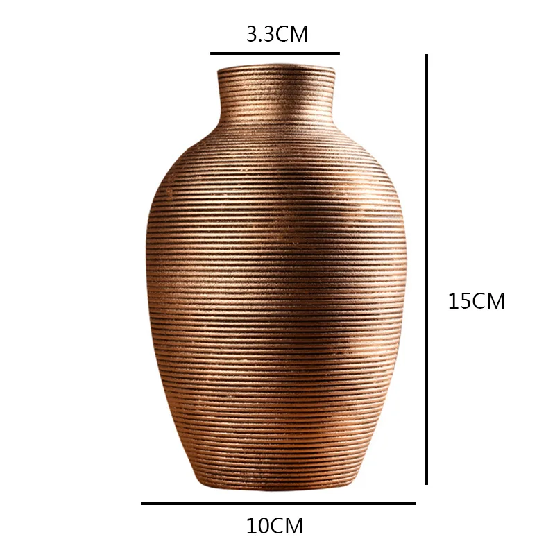 Ceramic Vase For Home Decor Nordic Flower Pot Home Living Room Decoration  Flower Vase Cachepot For Flowers Modern for interior