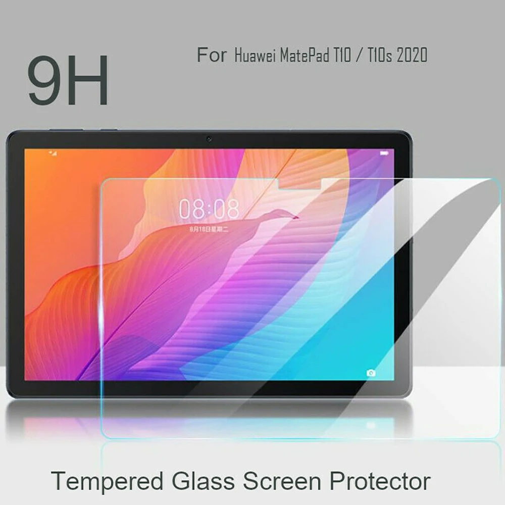 2Pcs Tablet Tempered Glass Pelindung Layar untuk Huawei Matepad T10 9.7 Inch/ T10S 10.1 Inch Cakupan Penuh film Pelindung