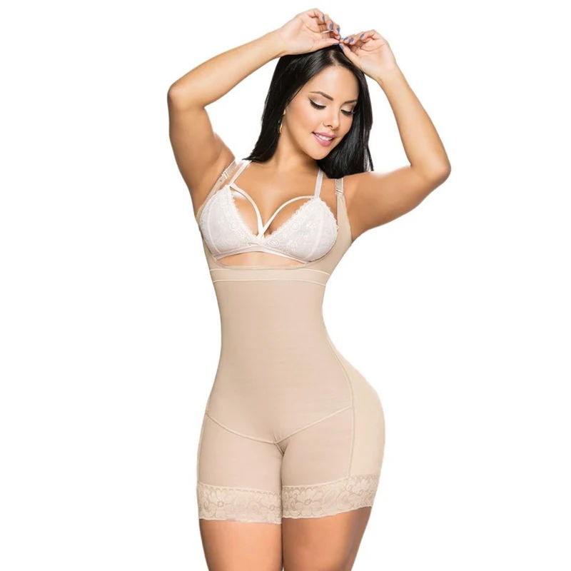 Liposculpture Invisible Girdle High-back Short - Light Line Fajas Colombianas Culotte Gainante Ventre Plat Lingerie Bodysuit