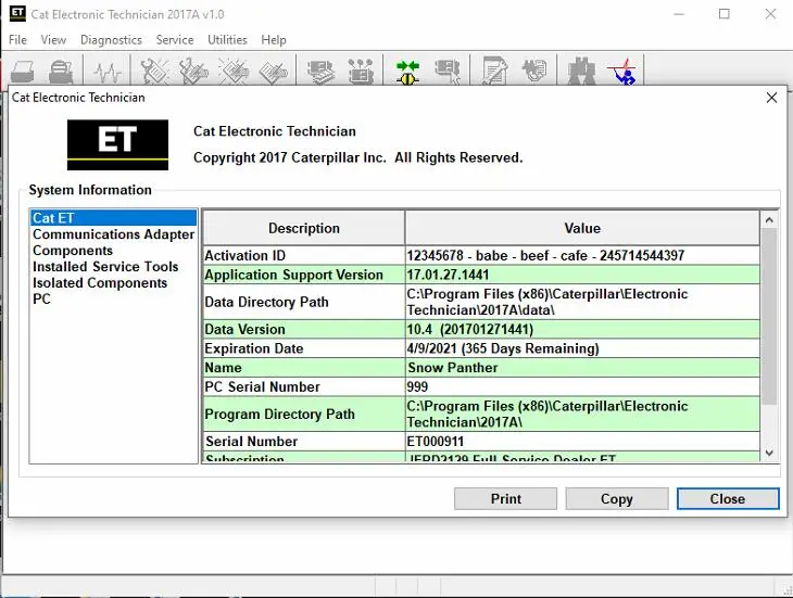 Newest For Caterpillar 2020B Cat ET ET3 Electronic Technician Diagnostic Excavator Software  2018C 2017A 2019C Cat ET ET3