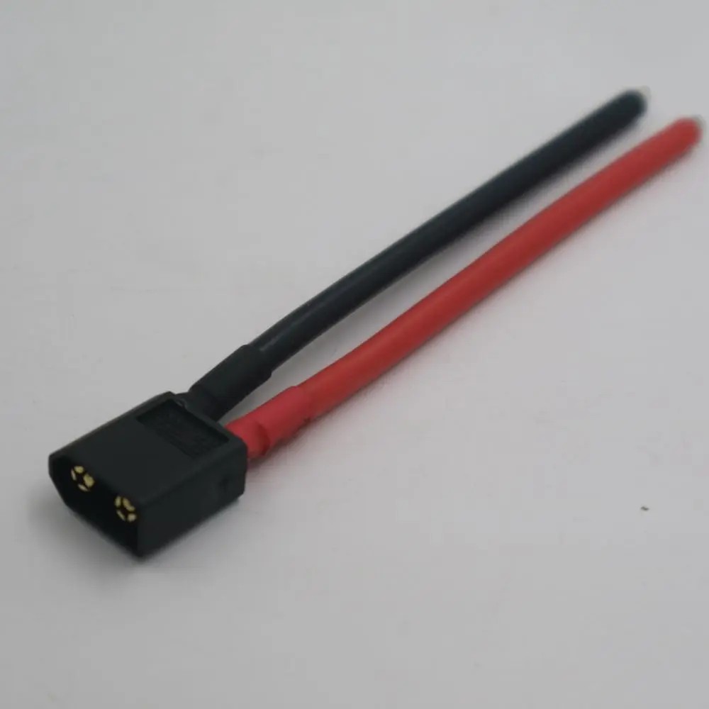 New Arrival Original Amass XT60 Black Color Connector Male W/Housing 10CM Silicone Wire 12AWG