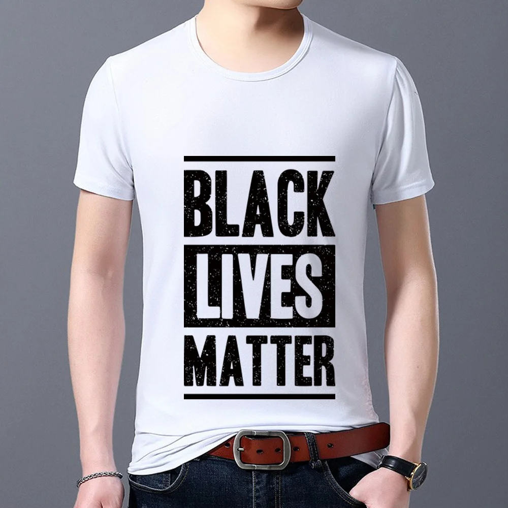 

Модная мужская футболка, Лидер продаж, молодежная Повседневная универсальная Удобная рубашка с надписью на английском языке