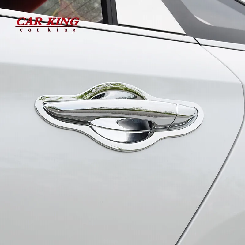 For Hyundai Sonata LF 2015 2016-2018 ABS Chrome Outer Door Handle Bowl Cover Cup Cavity Protector Trim car styling accessories