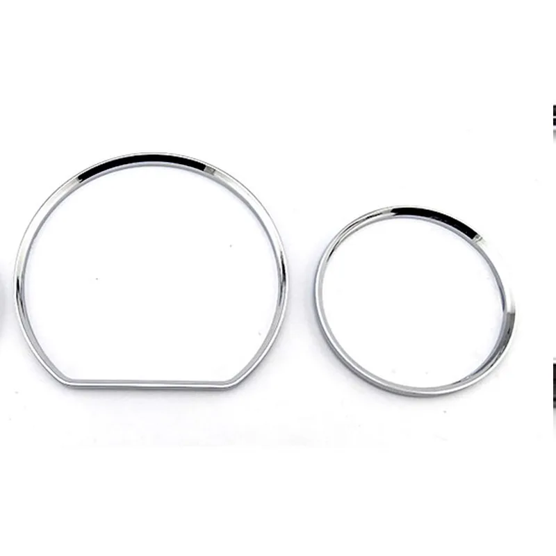 Speed meter Chrome Gauge Dial Dash Cluster Rings Dashboard cover bezel trim For Mercedes Benz W210 W208 2000-2002