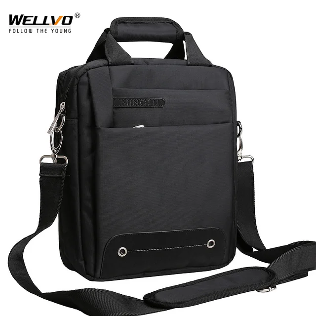 Męska torba Crossbody moda na ramiączkach klapa na ramię jakości Oxford pasek na co dzień torba listonoszka biznes zamek błyskawiczny torba podróżna XA157ZC