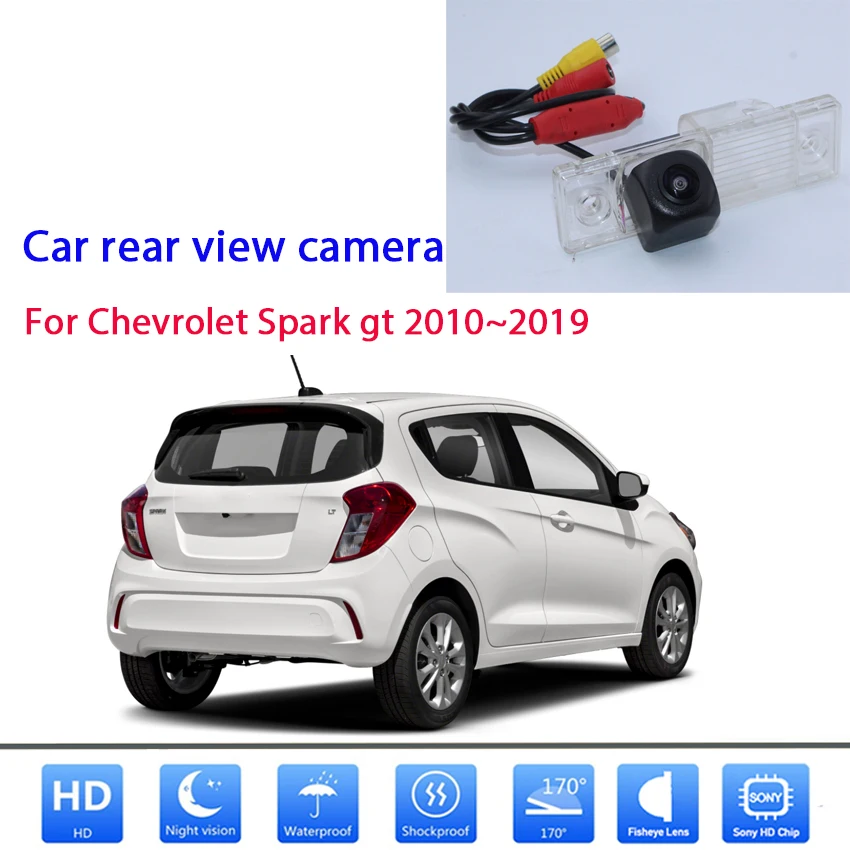 rear view Rear camera For Chevrolet Spark gt 2010 2011 2012 2013 2014 2015 2016 2017 2018 2019 HD Night Vision Parking camera