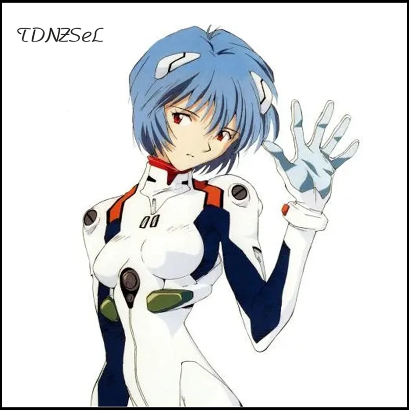 애니메이션 코스프레 의상 Ayanami Rei Jumpsuits 여성 섹시한 이국적인 팬티 스타킹 젖은 모양의 가짜 라텍스 가죽 Catsuit 만화 새로운 사용자 정의