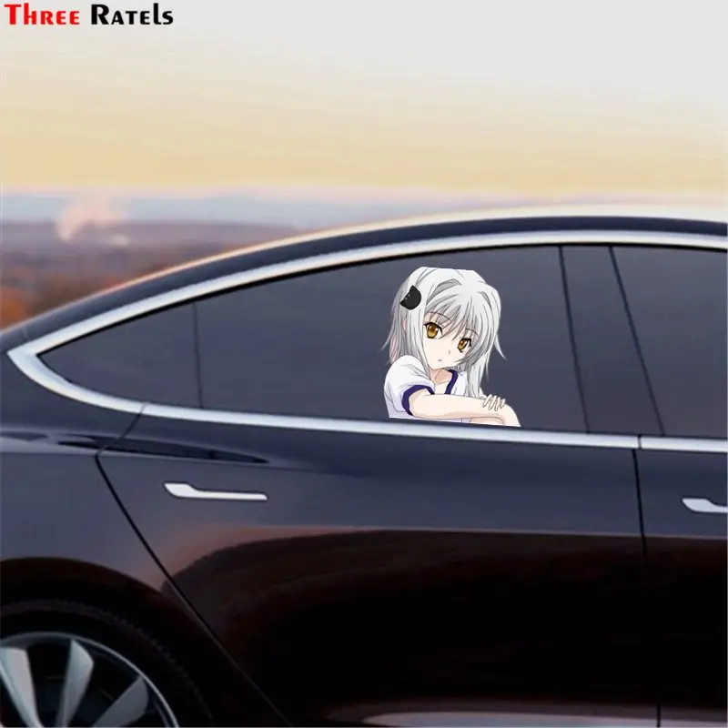 Three Ratels  FC827  High School DxD Koneko Toujou Anime girl car body sticker vinyl  road bike decal