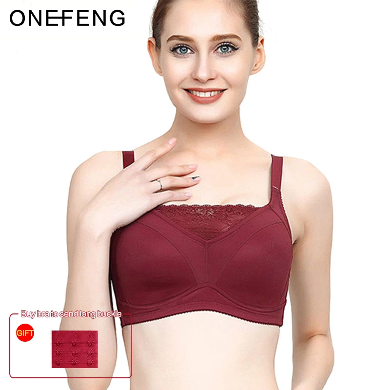 

ONEFENG 6030 Mastectomy Bra Pocket Underwear for Silicone Breast Prosthesis Breast Cancer Women Artificial Boobs