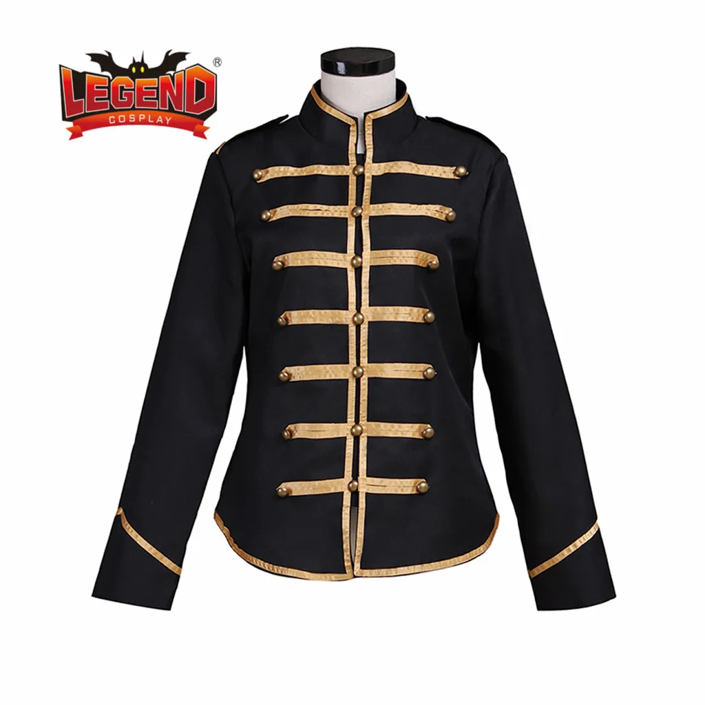 

My Chemical Romance Parade Military Jacket Gold and Black Adult Men's Halloween Carnival Cosplay Costume