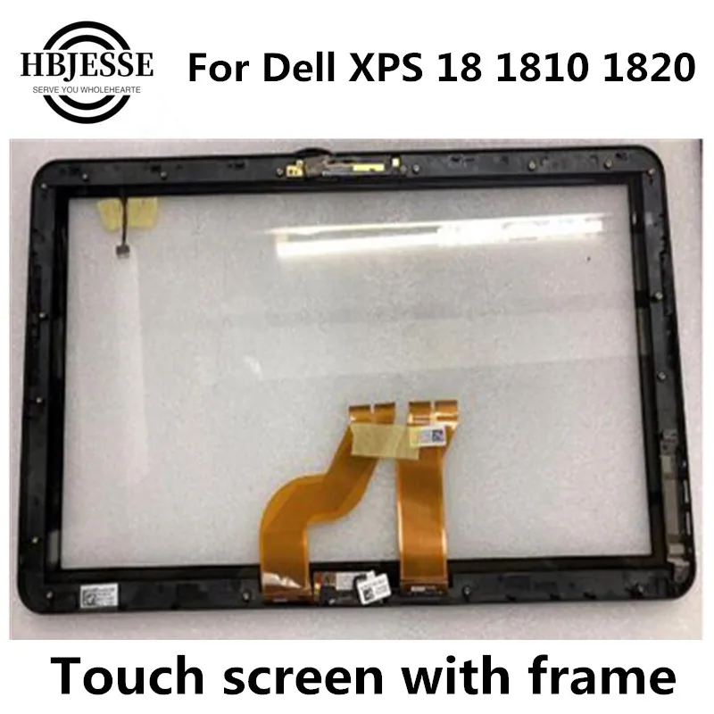 

Original 18.4 inch For Dell XPS 18 1810 1820 Touch Screen Digitizer Glass Replacement Front Glass Lens