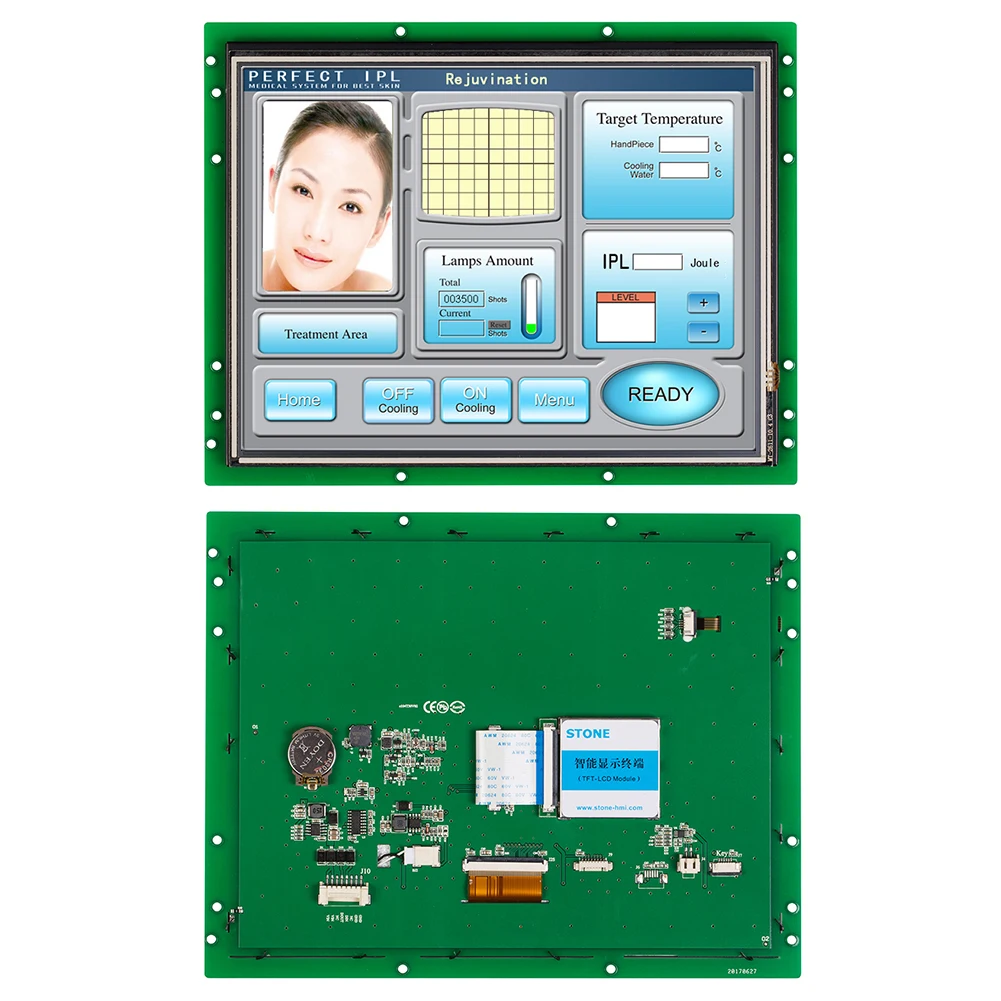 Embedded/ Open Frame 10.4" HMI Display LCD Touch Screen with 3 Year Warranty