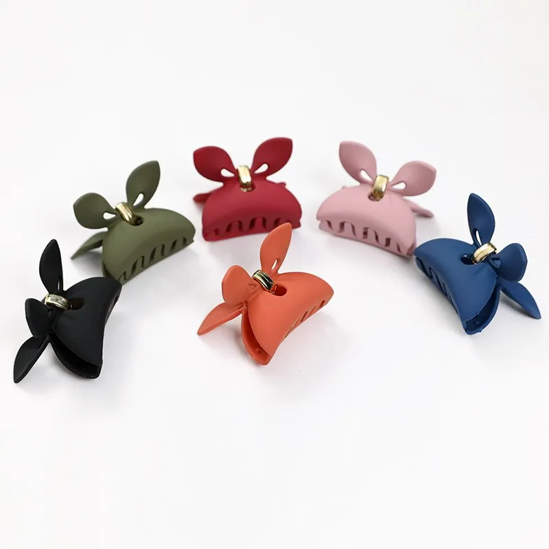 Fashion Acrylic rabbit ears Geometric  Hairband Barrettes Hairgrip Woman girls Hair Accessories