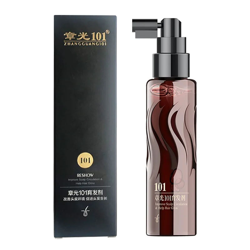 Zhangguang 101 Formula 80ml World Famous Brand Chinese Medicine Therapy Nourish The Hair Follicle Hair Regrowth For Baldness