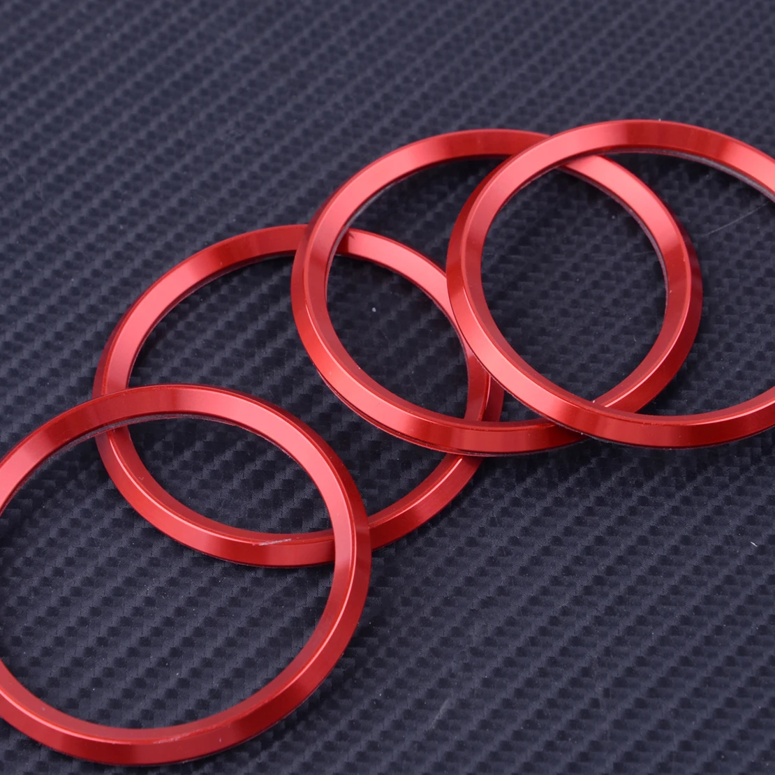 Aluminium 4 Stücke Rot Rad Center Hub Ring Abdeckung Trim Dekoration Fit Für Mazda3 Mazda6 CX-5 CX-3 2016 2017 Auto Styling Zubehör – Detail 8