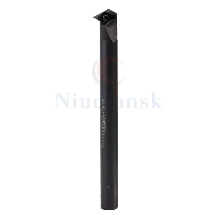1pc S16Q-SDWCR11 Inner Hole Turning Tool Holder S20R-SDWCR11 S25S-SDWCR11 SDWCL + 10pcs DCMT11T3 CNC Lathe Tools Carbide Inserts