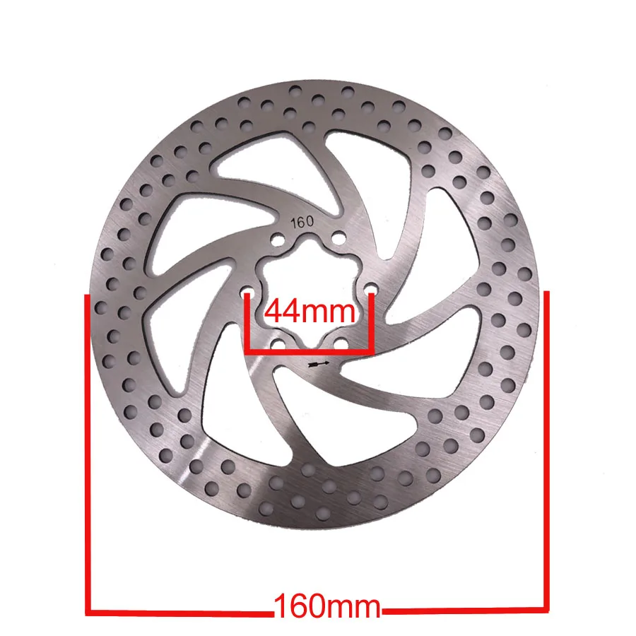 Wolf Warrior Brake Disc 145mm 160mm Spare Parts 145 160 For Kaabo Wolf Warrior Electric Scooter