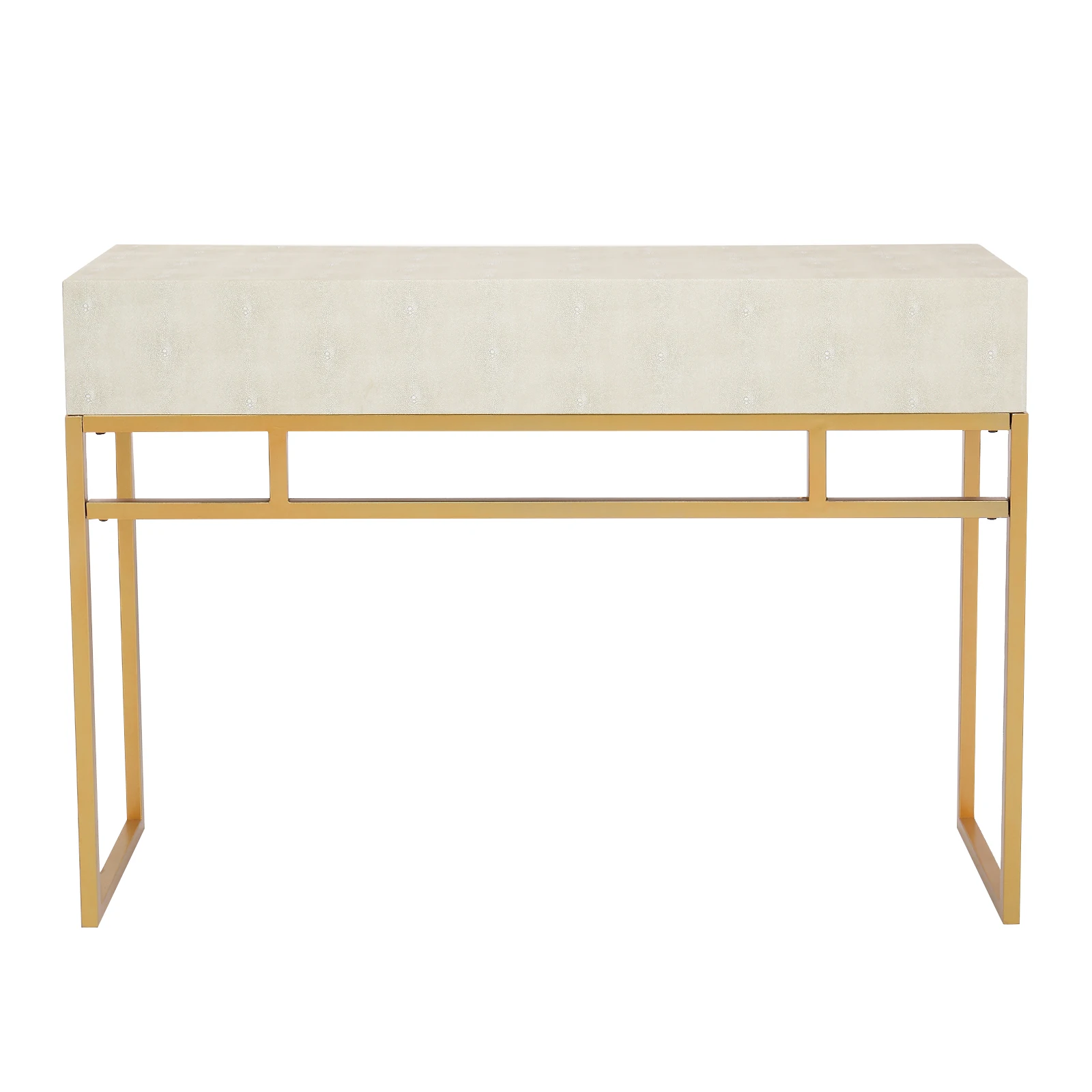 FCH Crocodile Leather Table Beige