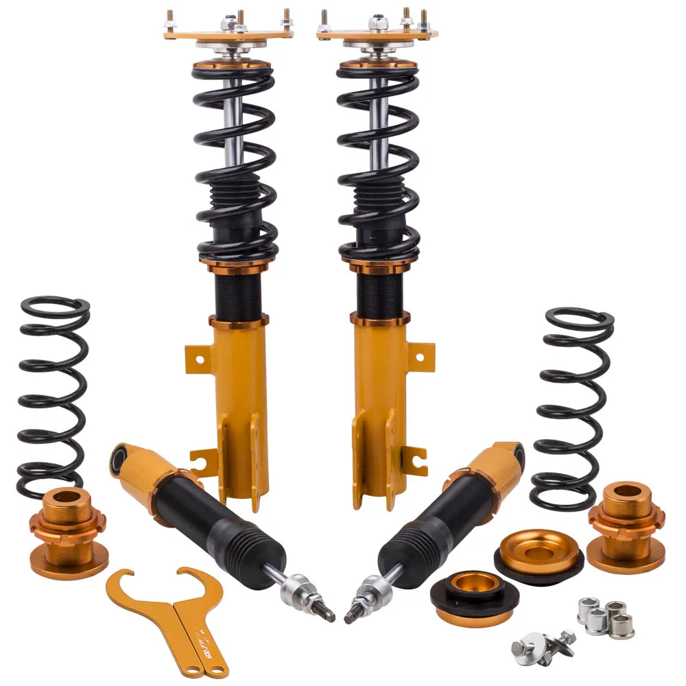 Coilovers Shocks Struts for Volvo 850 S70 V70 C70 1998-2000 Adjustable Height Shock Absorbers Updated Coilovers Suspension