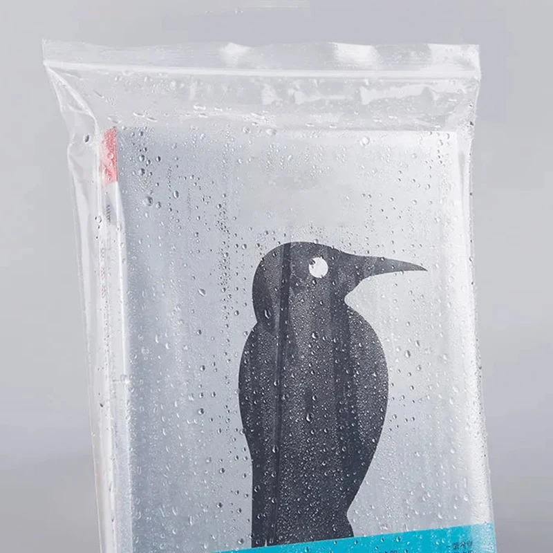 Novel Protective Bag Dustproof Moisture-proof Book Storage Sealed Cover Book Packaging Transparent Letter Book Library Bookshelf