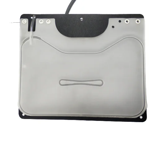 car TPU pneumatic lumbar cushion back lubar support hand-pump lumbar massager for pillow inflatable mattress interior parts