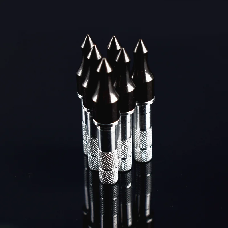 10pcs ID 6.2mm Aluminium Arrowheads Aluminium Holders + 10pcs   Arrows ID 6.2mm DIY Arrows   Accessories Arrow Shaft Tip