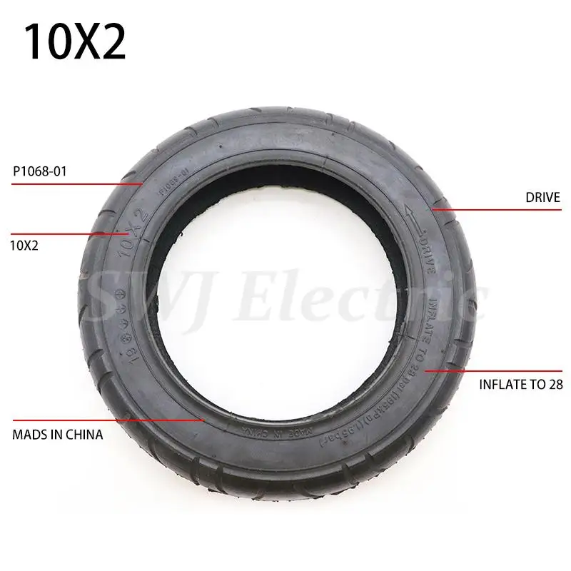 10X2 Outer Tire 10 Inches Cover Tyre for Xiaomi Mijia M365 Mi Electric Scooter