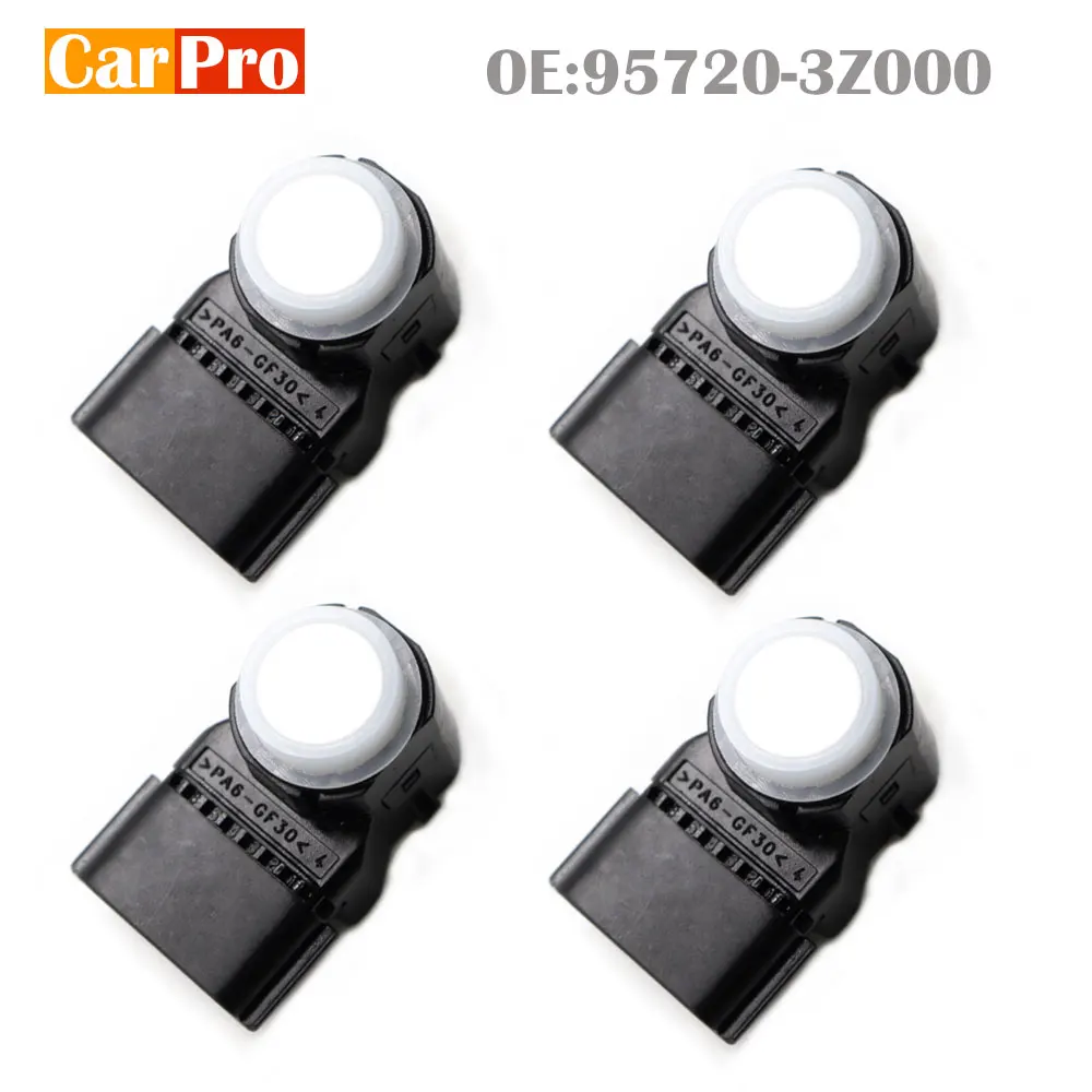 4 Pieces PDC Parking Sensor 95720-3Z000 957203Z000 4MT006HCD 4MT006KCB 95720-2P500 for Hyundai i40