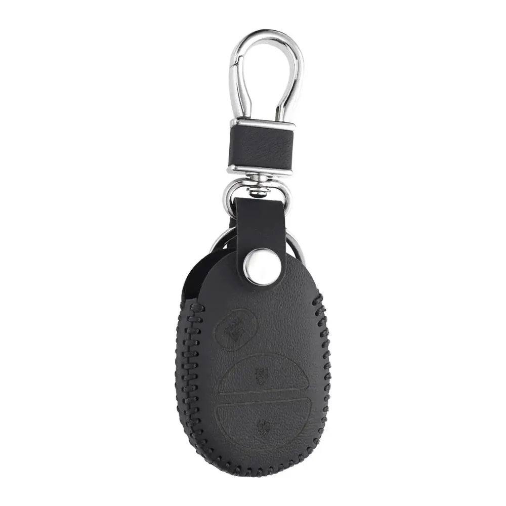 Kunci Kulit Cover Untuk Toyota Sienna Tacoma Tundra Sequoia Remote Penggantian Case Mobil Styling Gantungan Kunci Keybag Shell Fob