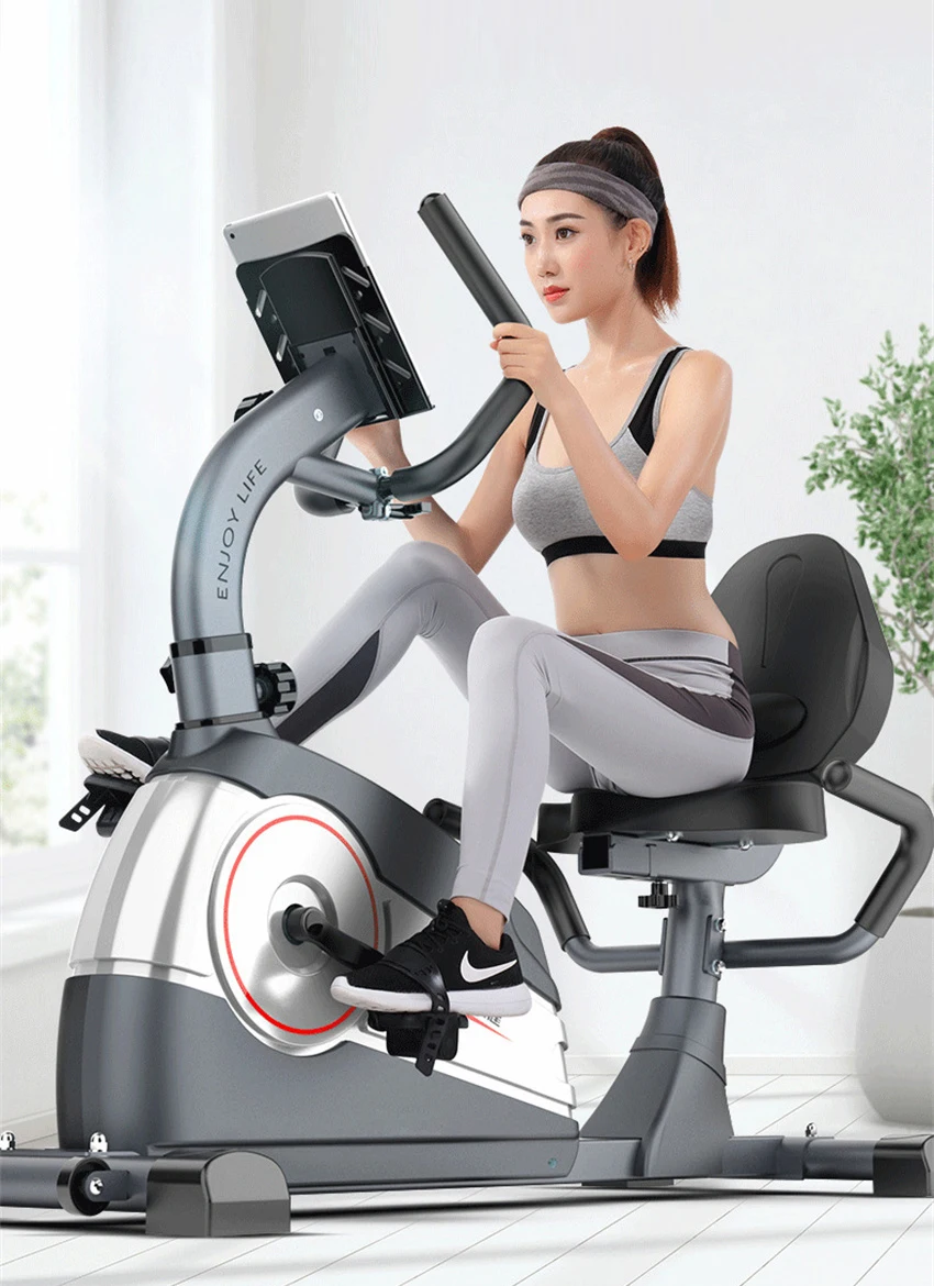 

Horizontal Exercise Bike Home Magnetic Control Spinning Bike Indoor Middle-aged And Elderly Rehabilitation Training Equipment