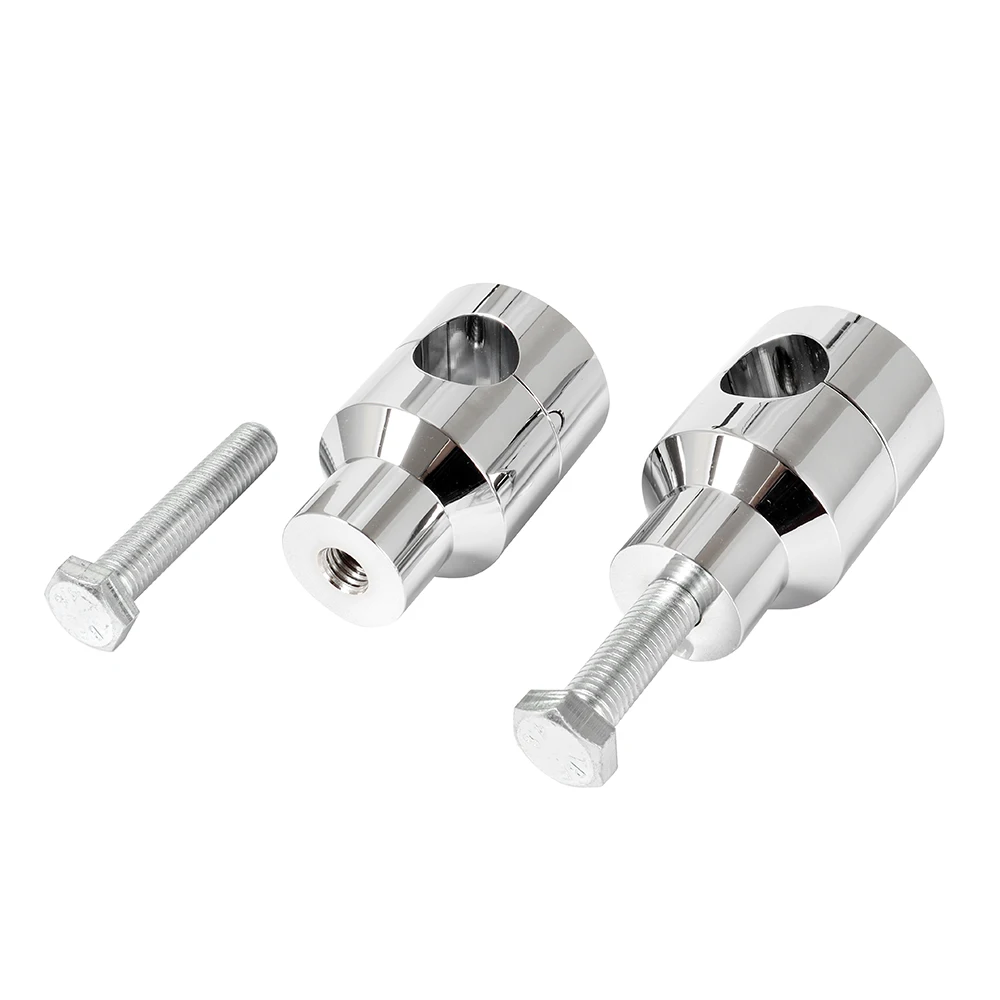 22MM 25MM Motorcycle Handlebar Riser Up Bracket Clamp Kit For 1\'\' 7/8\