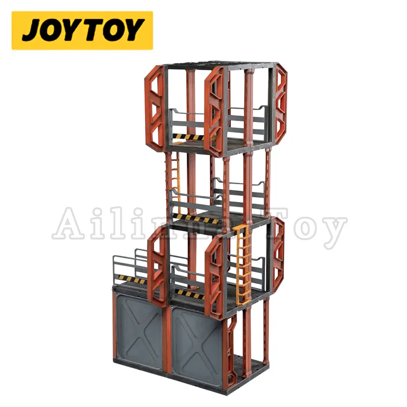 JOYTOY 1/18 Diorama Mecha Depot Torre dell'orologio (accessori gratuiti inclusi) Giocattolo modello anime