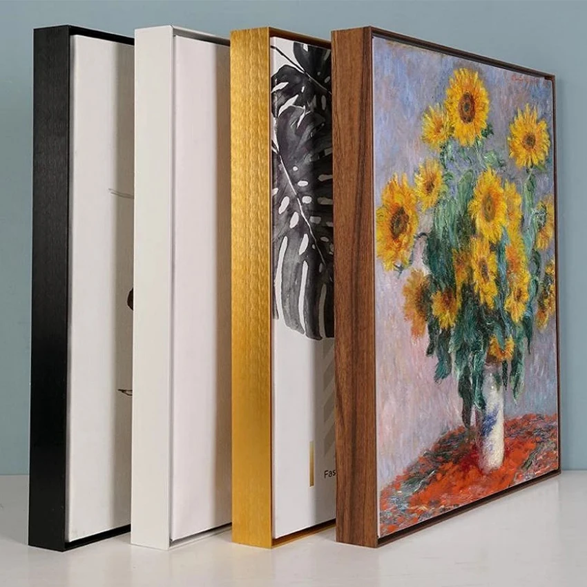 

Large Size DIY Aluminum Alloy Canvas Painting Matal Frame For Oil Paintings Picture Metal Frame Home Decor Metal Art