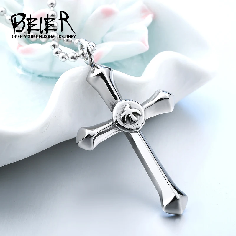 BEIER Drop shipping Vintage Takahashi cross free eagle stainless steel pendant amzing fashion men jewelry pendant LLBP8-236P