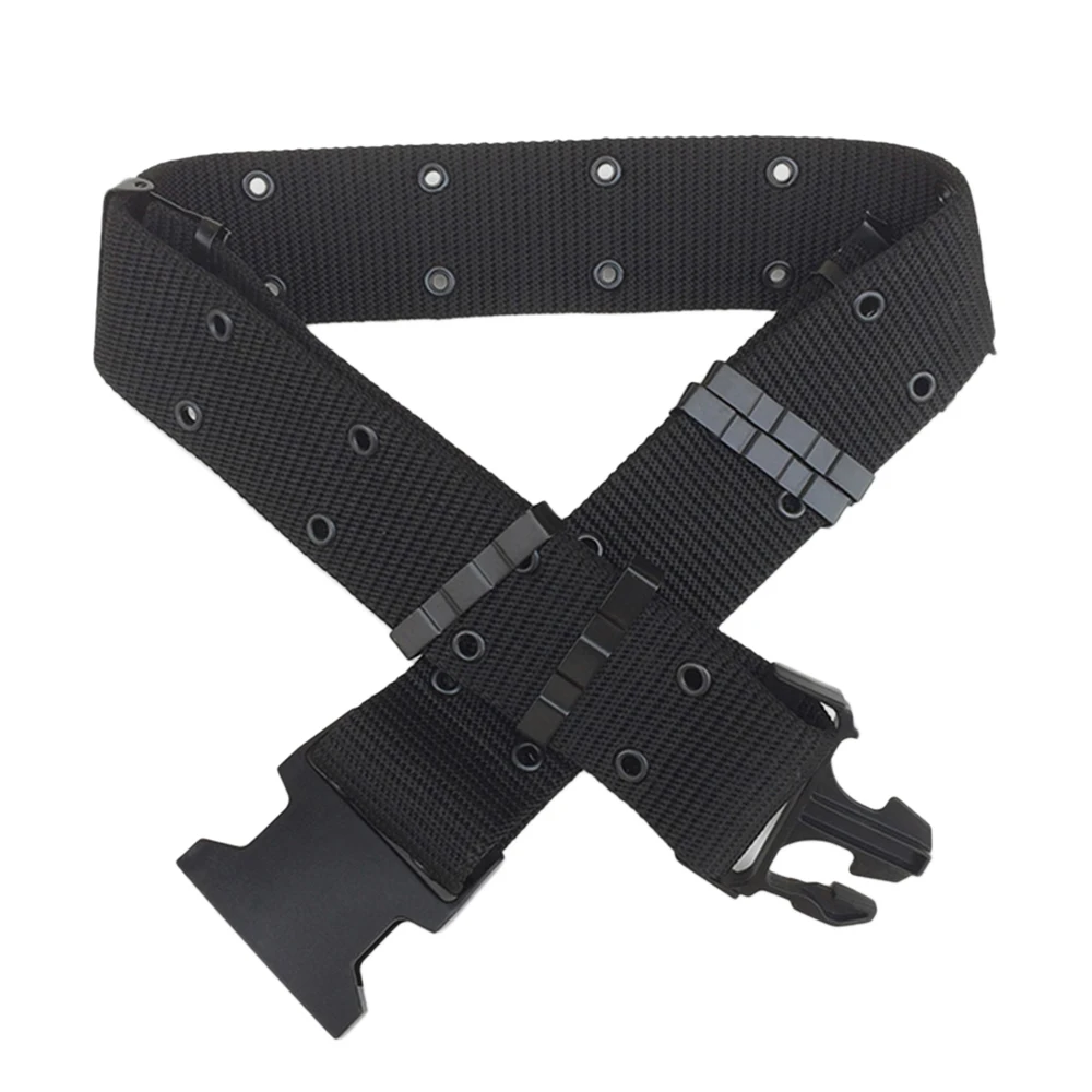 

OUTDOOR TACTICAL US COMBAT TRAINING BELT Webbing Trouser Belt Waistband Adjustable