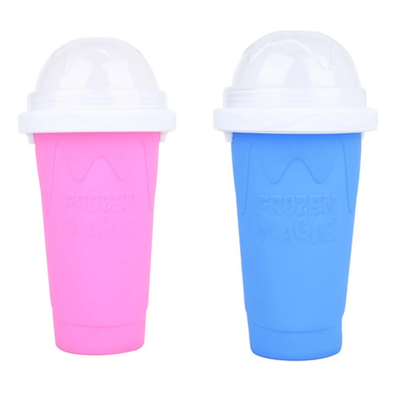 Slush Maker Cup Smoothie Cooling Cup Household Ice Crusher Quick Frozen Slushie Cooling Cups For Homemade DIY Milk