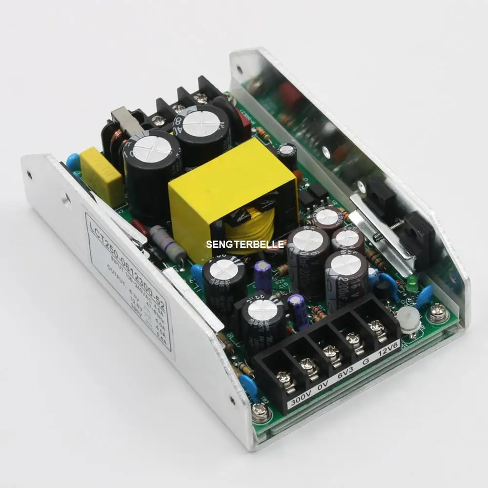 HIFI 250W Switch Power Supply DC300V@0.6A +12.6V@4A +6.3V4@A For Tube Amplifier Adapter