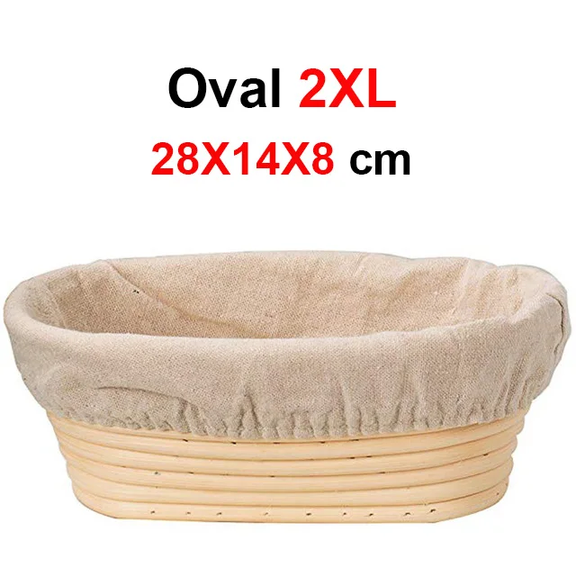 UPORS Banneton Bread Basket Oval 3