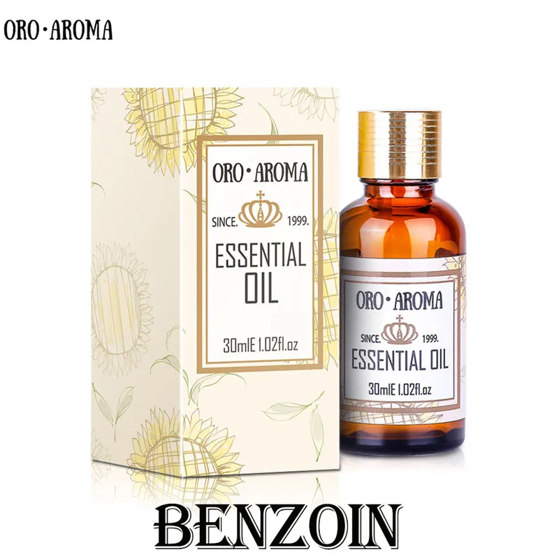 oroaroma natural Benzoin Oil Restore skin elasticity blood circulation Soothing emotion Benzoin essential Oil