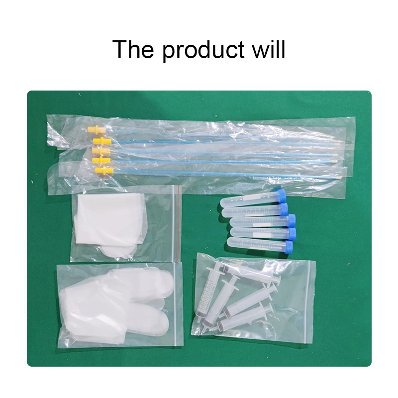 

100 Sets Dog Artificial Insemination Set Bulldog Semen Corgi Collection Bags AI Sperm Bags Plastic Disposable PETS Cinic Tools